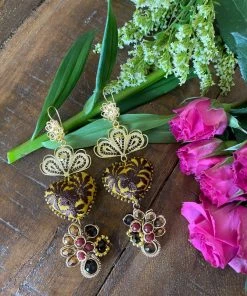 Folklore & Tradition Earrings Heart Filigree No.06