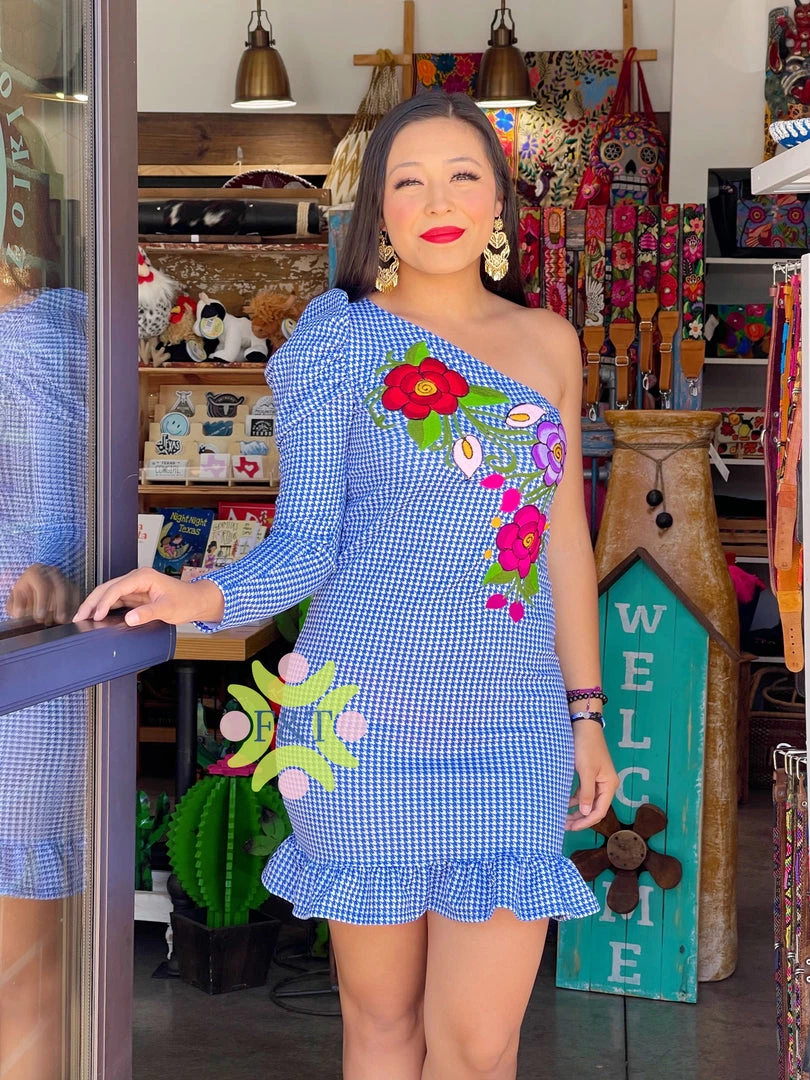 Folklore & Tradition Traditional Nena Puff-Sleeve Mini 1 Folklore & Tradition Traditional Nena Puff-Sleeve Mini