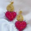 Folklore & Tradition Earrings San Antonino Hearts No.08