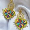Folklore & Tradition San Antonino Hearts No.18 Earrings