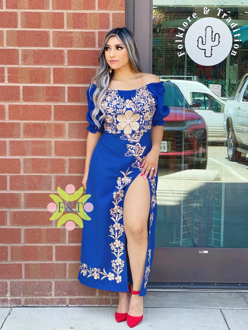 Folklore & Tradition Off-Shoulder Mariposa Bonita Dress 6 Folklore & Tradition Off-Shoulder Mariposa Bonita Dress