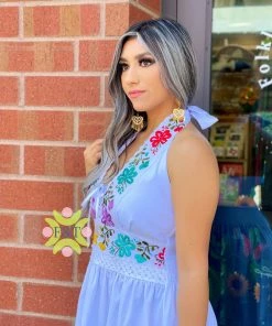 Folklore & Tradition Nena Halter Dress Traditional