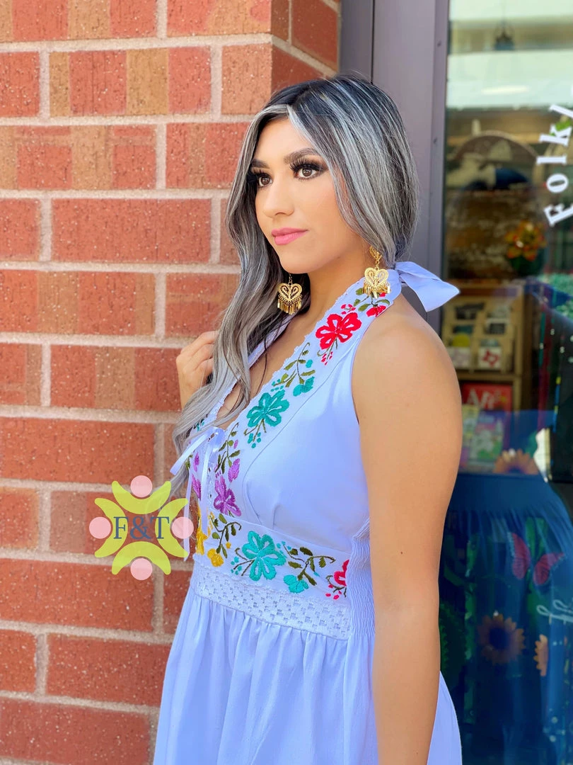 Folklore & Tradition Nena Halter Dress Traditional 2 Folklore & Tradition Nena Halter Dress Traditional