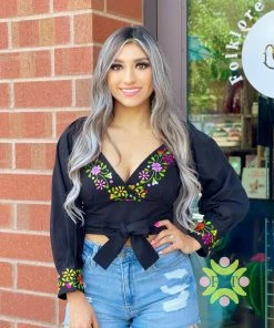 Folklore & Tradition Sophia Puff-Sleeve Top