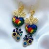 Folklore & Tradition Heart Filigree No.05 Earrings